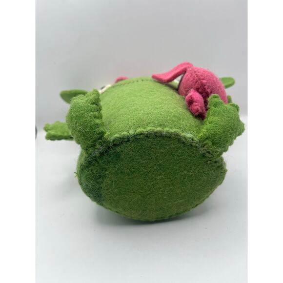 Novogratz  Ugly Dolls Monster Tabletop Decor Pillow Plush Boogie Felt Green Pin - Picture 5 of 6